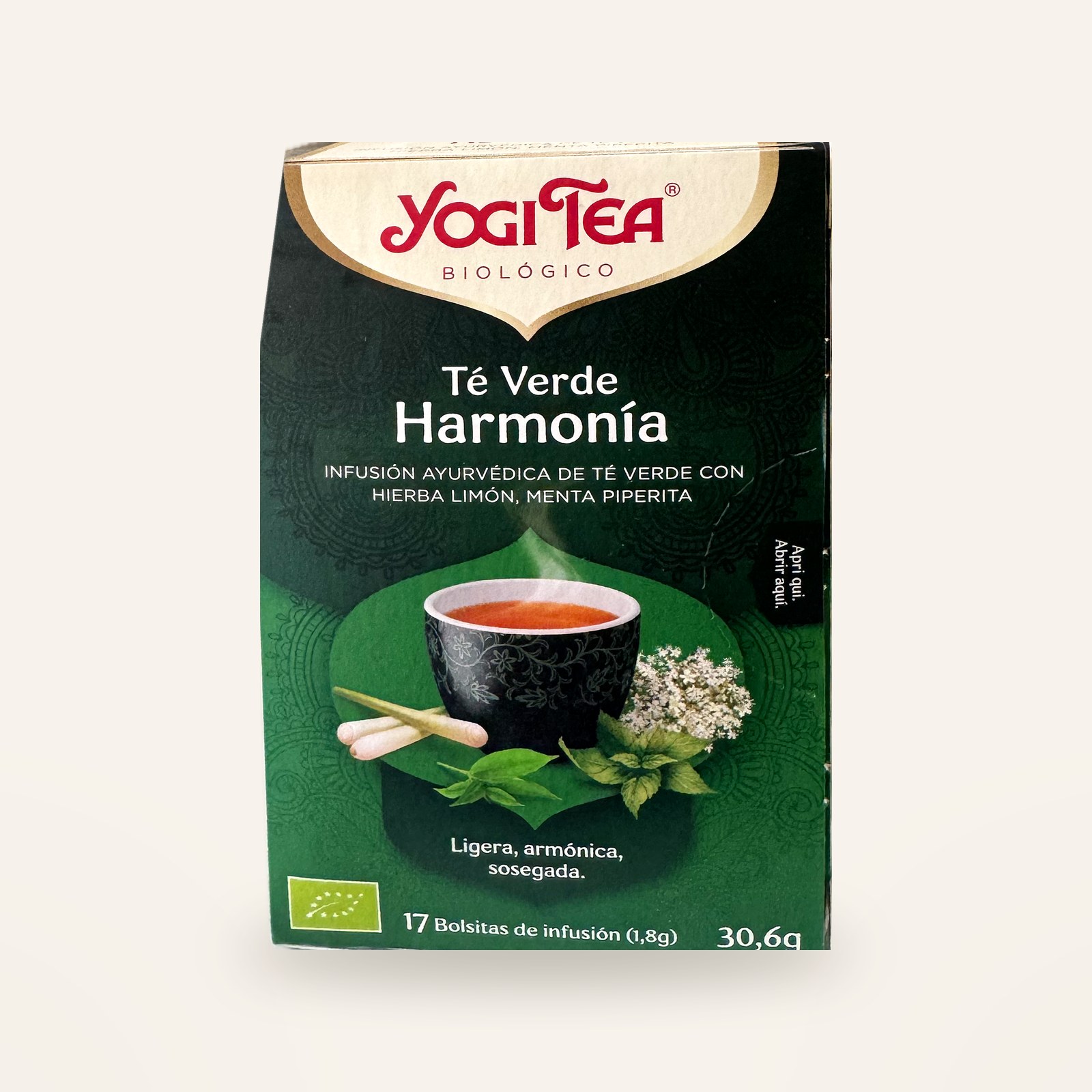 Yogi Tea Té Verde Harmonía
