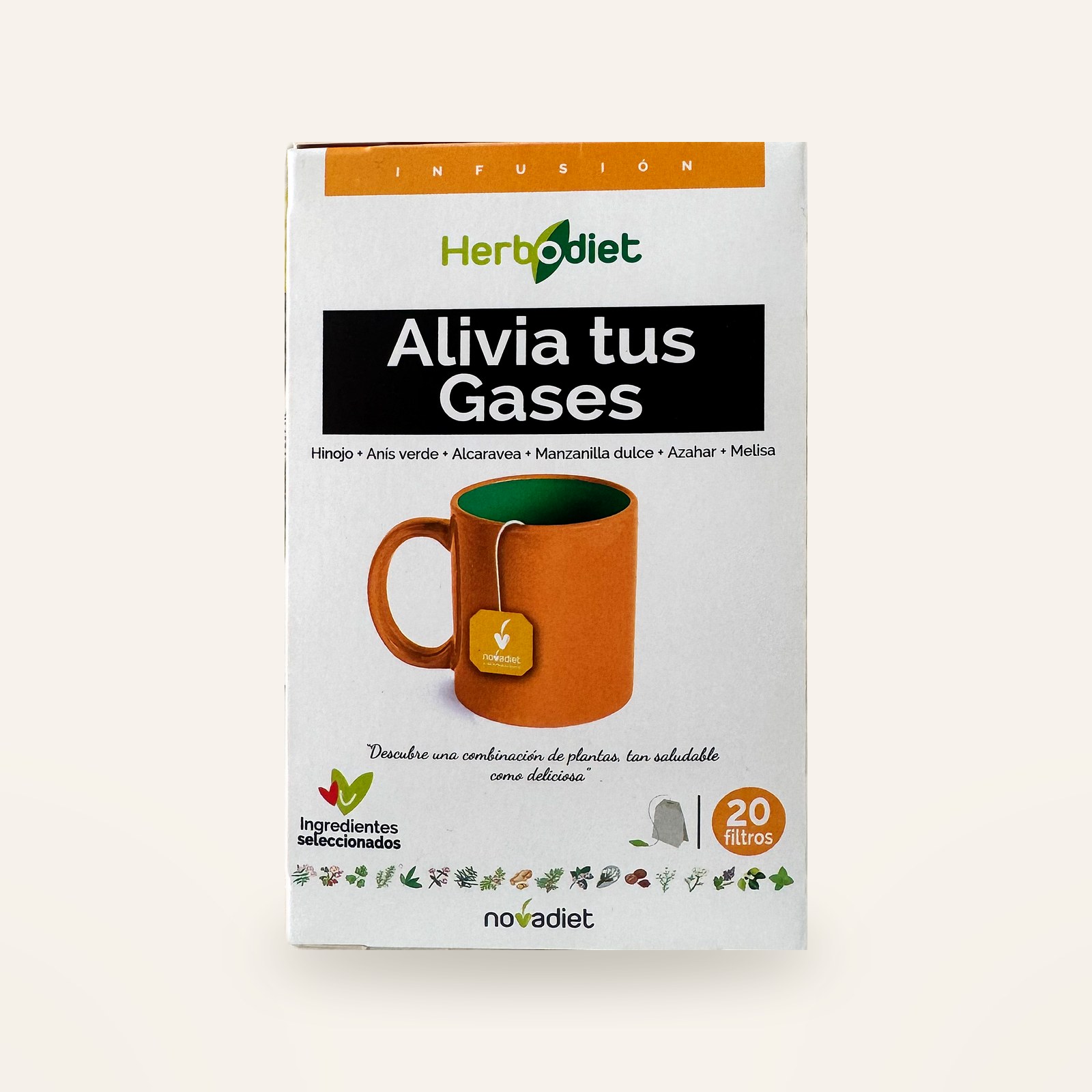 Herbodiet Alivia tus Gases