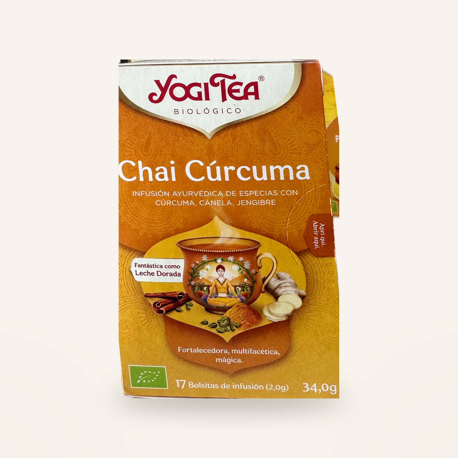 Yogi Tea Chai Cúrcuma